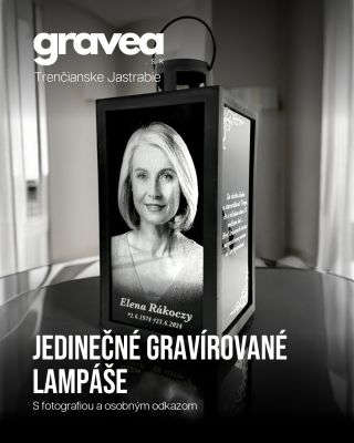 Nie je to len sviečka, ale večná spomienka. Vyrobíme pre vás jedinečné lampáše s gravírovanou fotografiou. Zadarmo pre Vás...